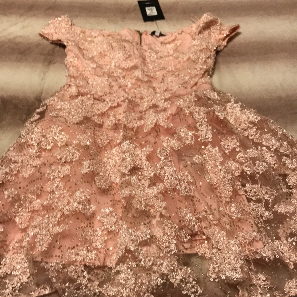 Cocktail dress party color light pink